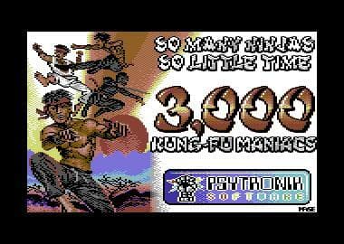Kung Fu Maniacs Trilogy (C64) screenshot 3