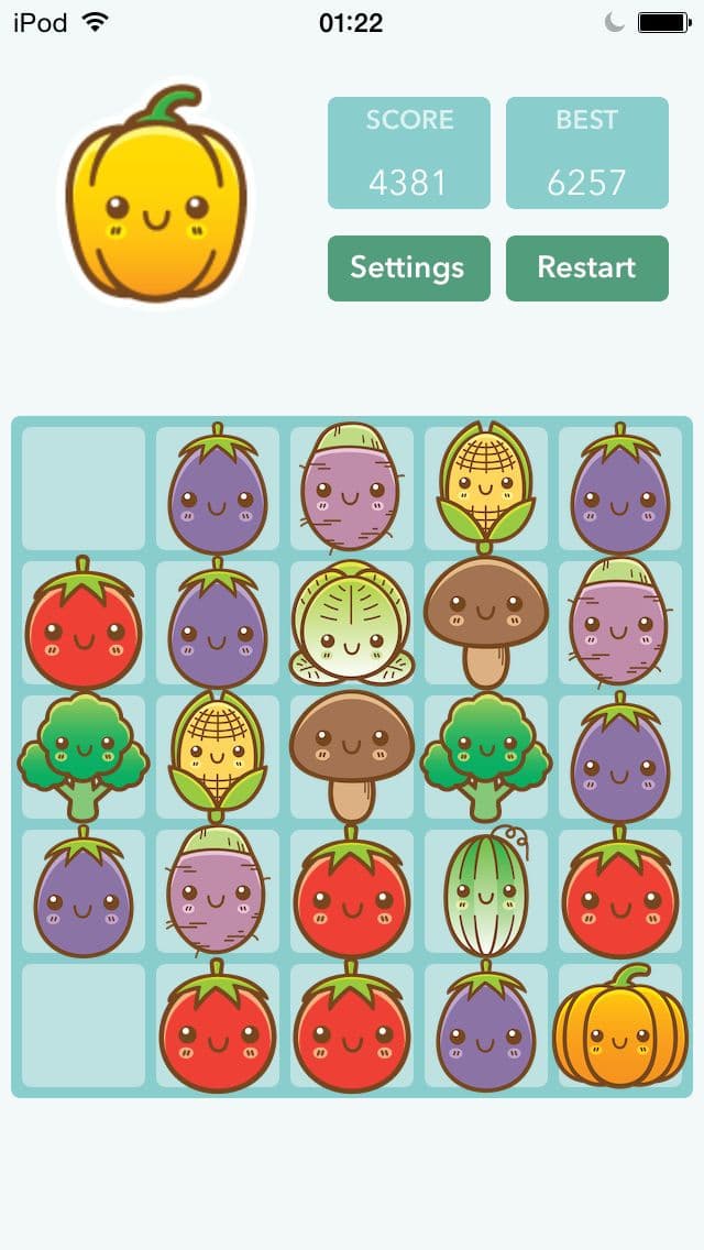 Cartoon Fruit 8192 screenshot 4