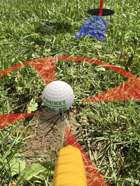 [AR] Pocket Golf screenshot 2