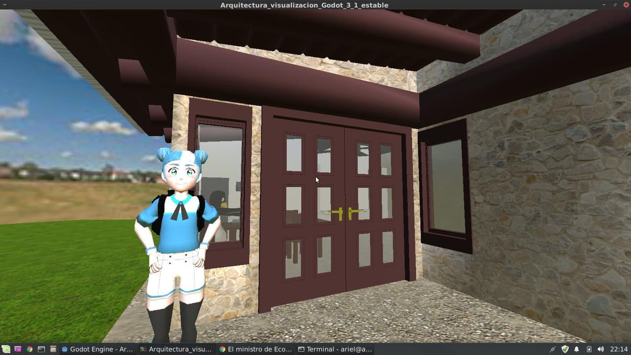 Arquitectura visualización con Godot Engine screenshot 2