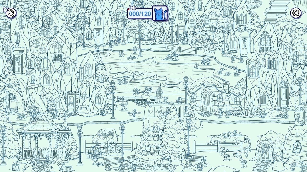 Hidden Cats in Santas Realm screenshot 2
