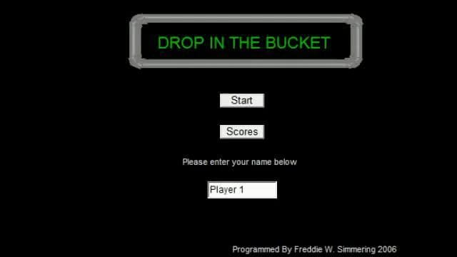 Drop In The Bucket
