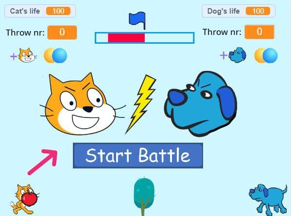 Cat vs Dog (TheGameMaker2022)
