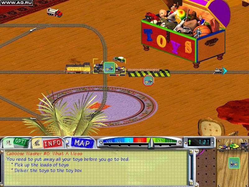 3-D Ultra Lionel Train Town screenshot 2