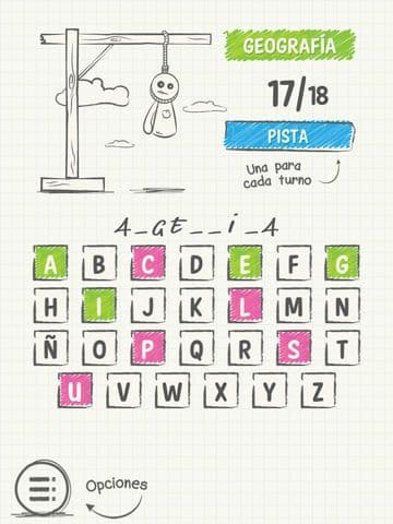 Ahorcado: ¿Quién va a ser ahorcado? Free screenshot 4