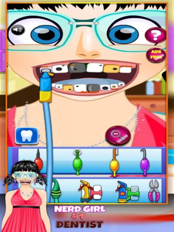 Nerd Girl At Dentist screenshot 4