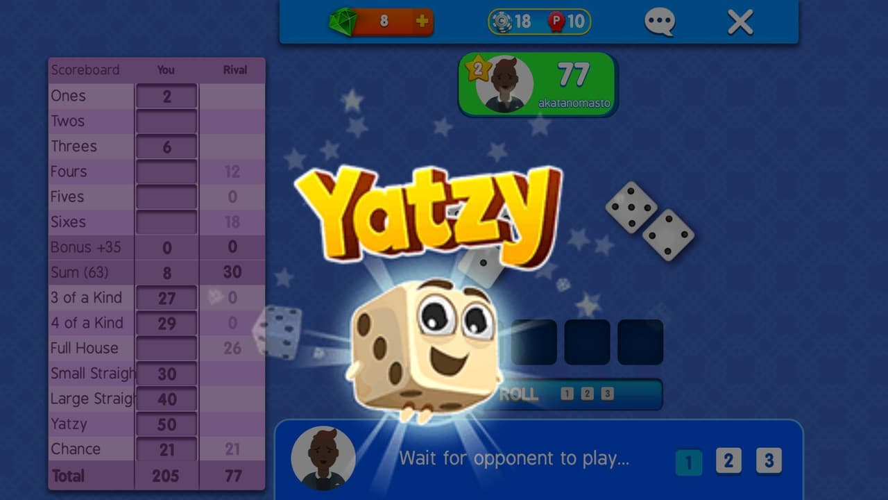 Yatzy Arena screenshot 6
