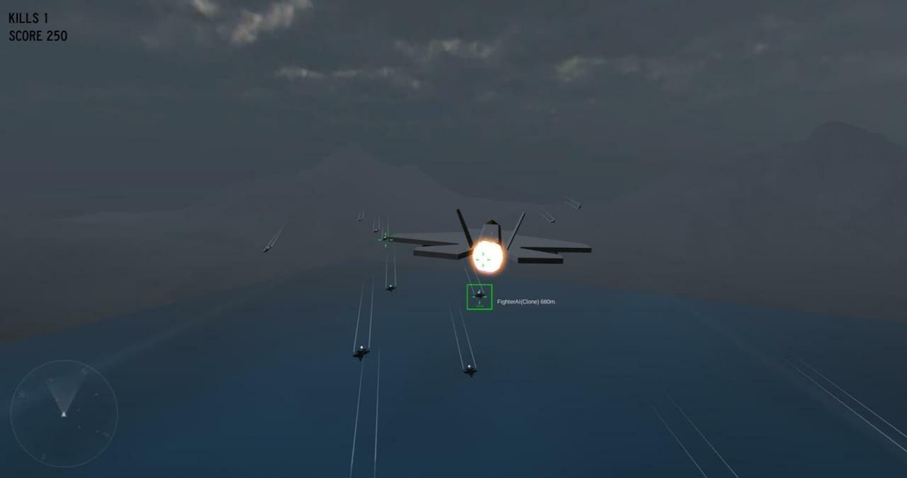 Rogue Air Combat Flight Simulator