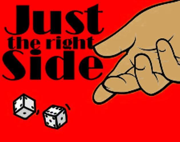 Just the right side