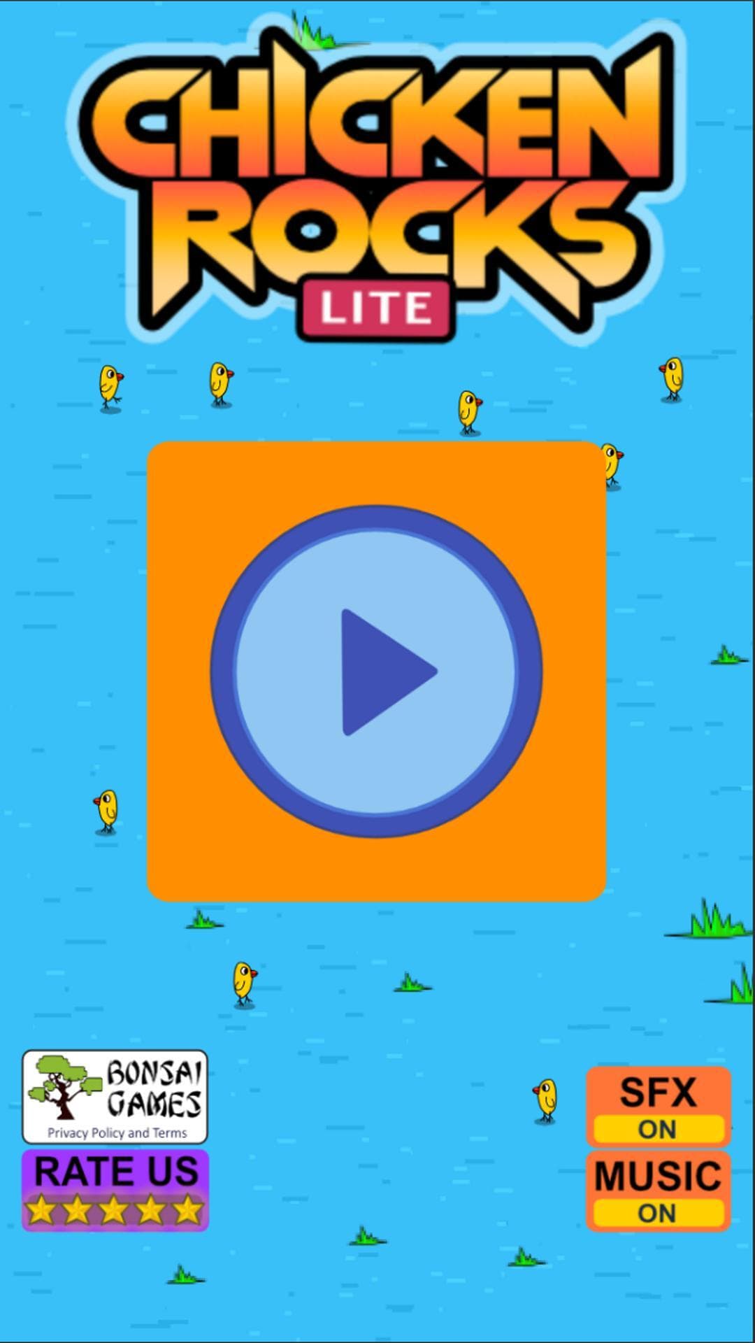 Chicken Rocks Lite screenshot 2
