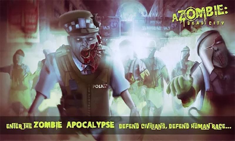 aZombie Dead City Zombie Shooting Game screenshot 2