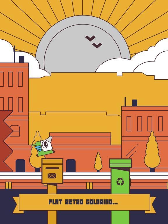 Unicorn Bird Watch: retro jump screenshot 4