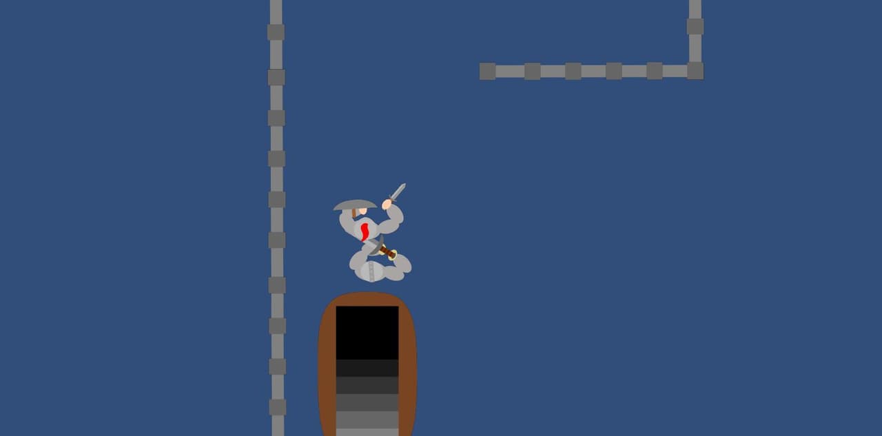 defens game with two characters.