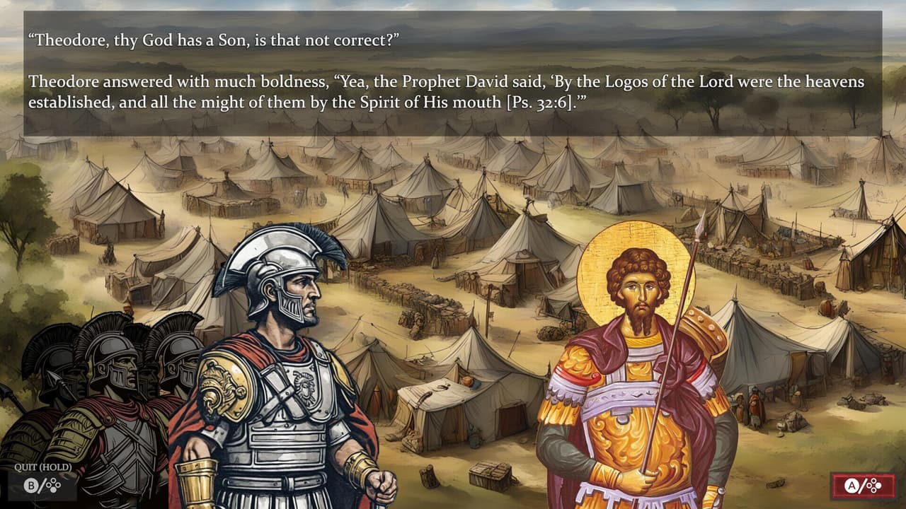 Synaxarion: Great Martyr Theodore the Tyro screenshot 5