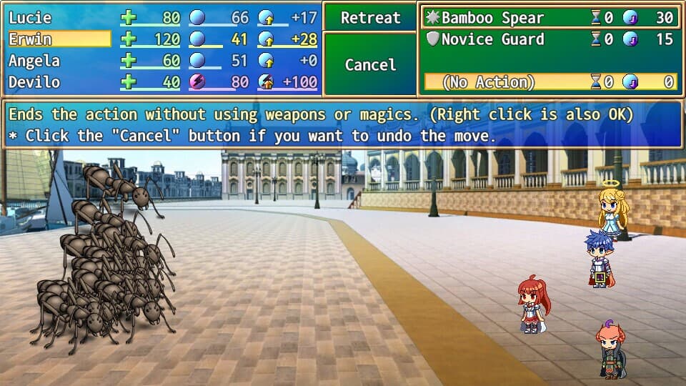 Underground Defense Force -Sword and Sorcery and Swarm of Insects screenshot 6