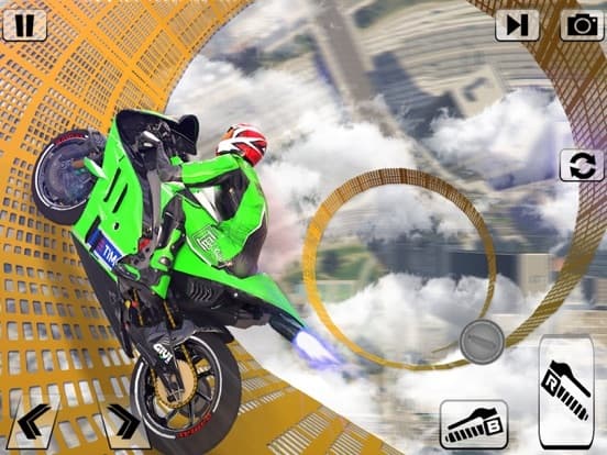 Bike 360 Flip Stunt game 3d screenshot 4