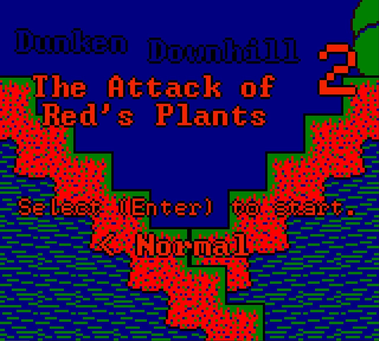 Dunken Downhill 2: The Attack of Reds Plants screenshot 2