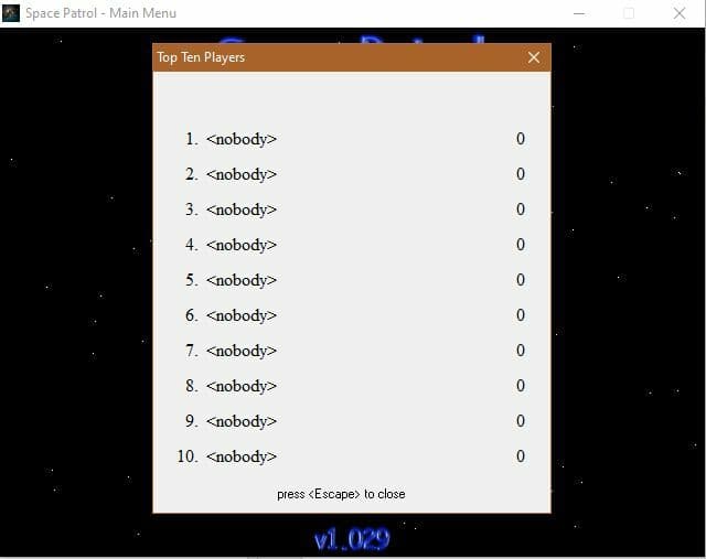 Space Patrol (zonemaster) screenshot 3