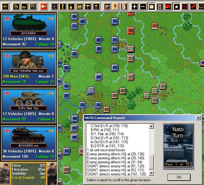 Modern Campaigns: North German Plain 85 screenshot 3