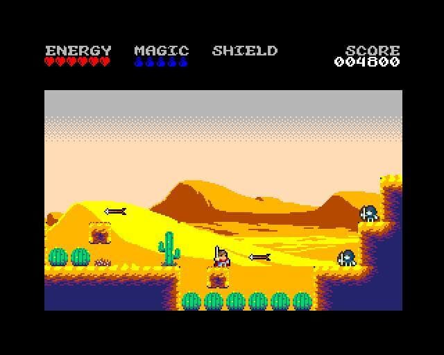 The Lost Temples (Spectrum Next) screenshot 3