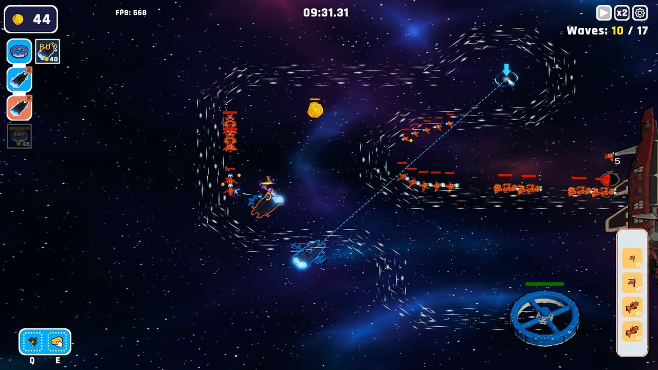 Space Cheese Defenders screenshot 4