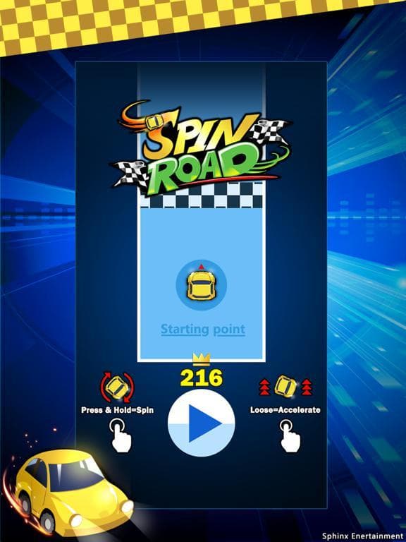 Spin Road: Finger Driver screenshot 2