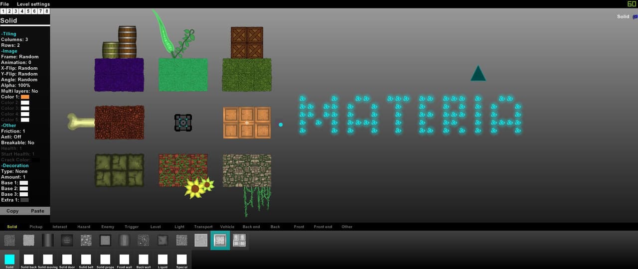 Materia (demo) screenshot 2
