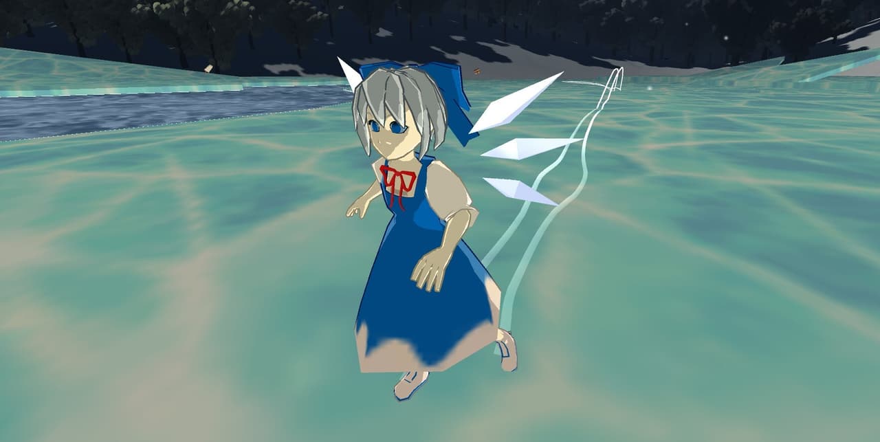 Touhou Ice Skating screenshot 2