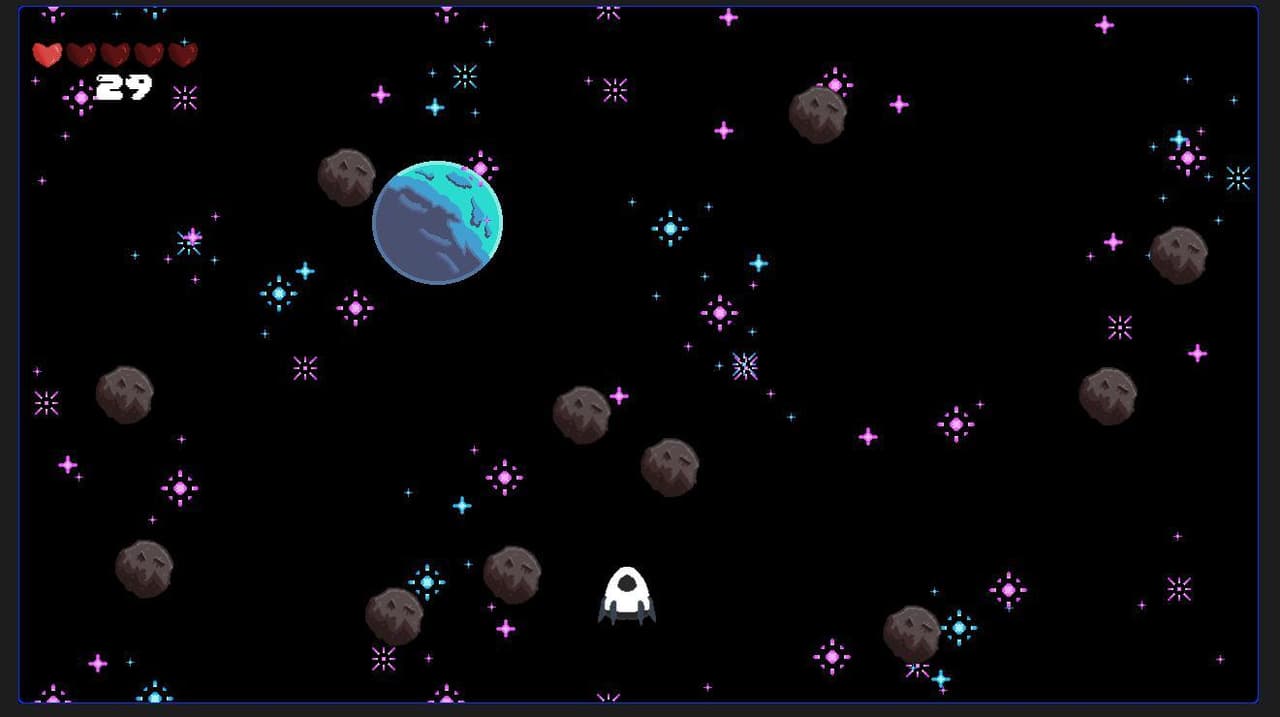 Asteroid Dodger (Evan Lew) screenshot 4