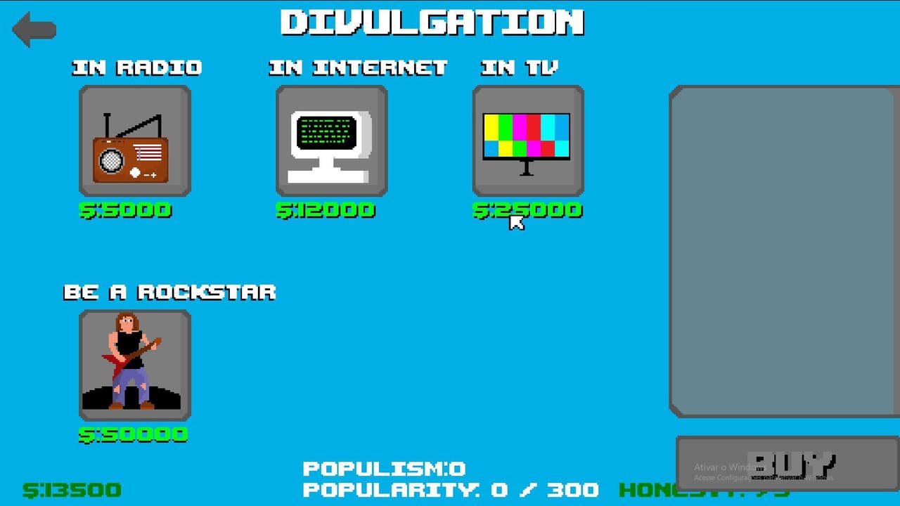 Win the election prototype