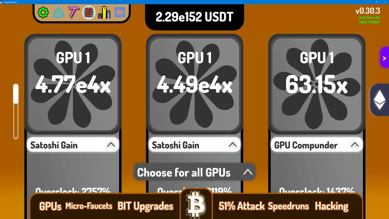 CryptoClickers: Crypto Idle Game screenshot 6