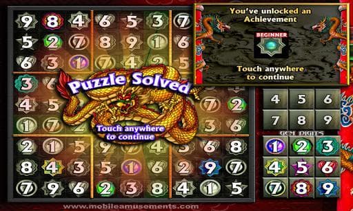Sudoku Dragon Gems FREE screenshot 4