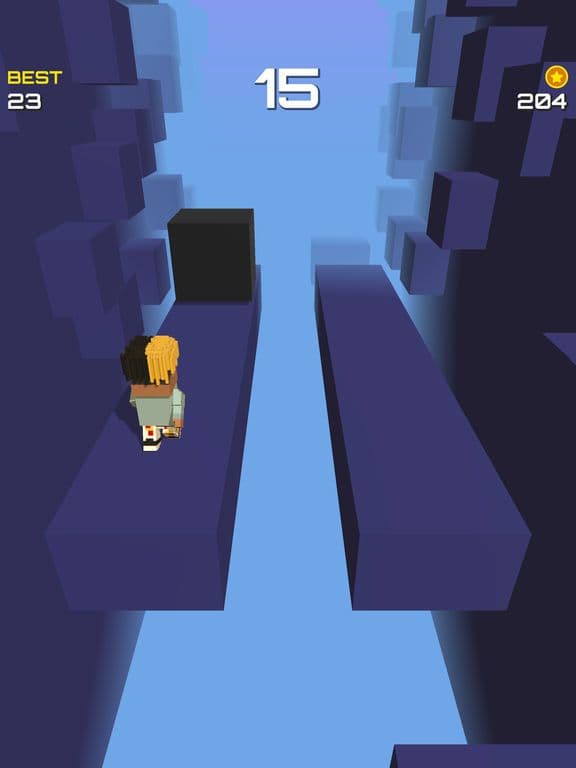 Blocky Gang Roller Jump screenshot 4