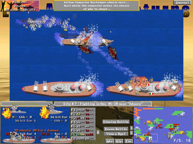 Lost Admiral Returns screenshot 3