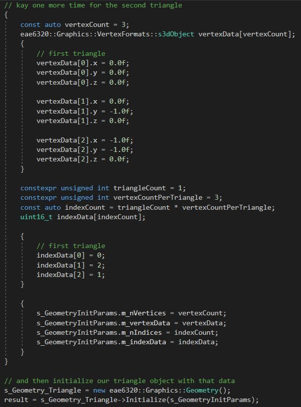 EAE Game Engineering II Assignment 03