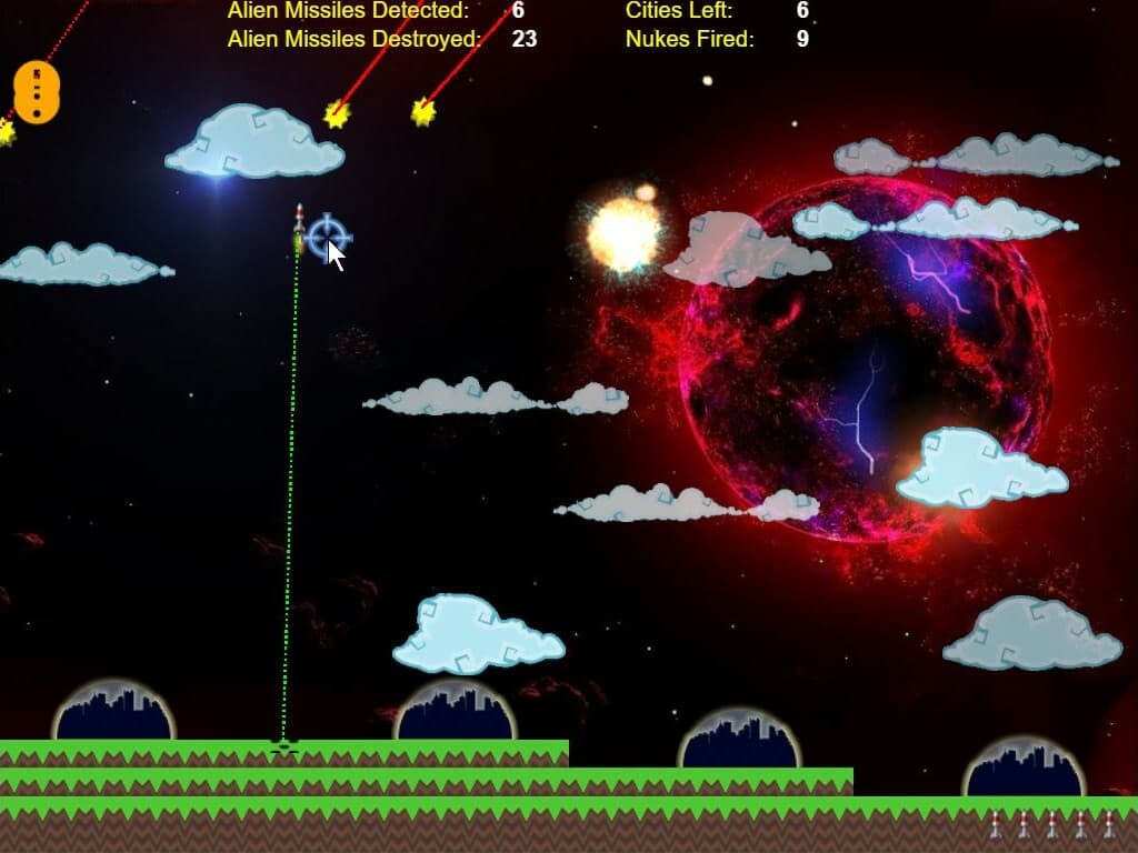Alien Missile Bombardment screenshot 3