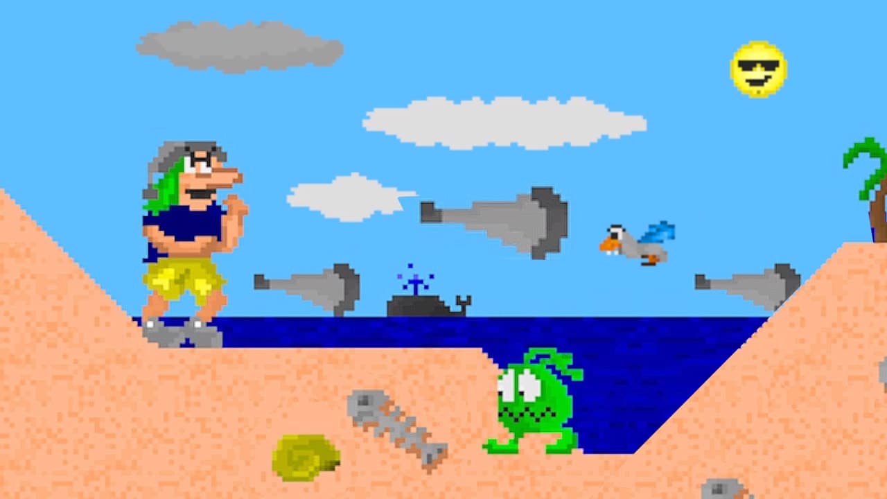 Pixuquinha Vs Glinder (1996 DOS game) screenshot 3