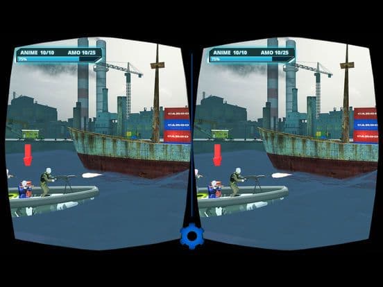 VR Military Battleship War screenshot 3