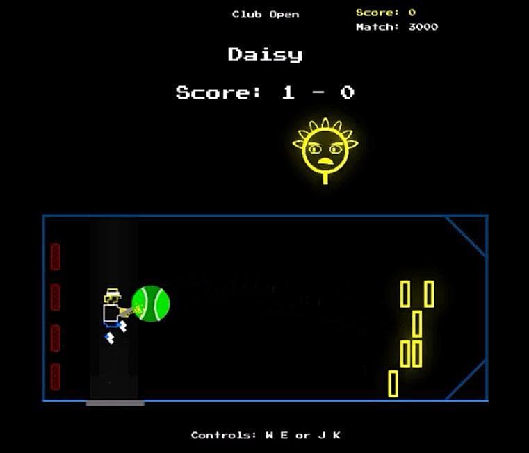 PsychoTennis screenshot 2