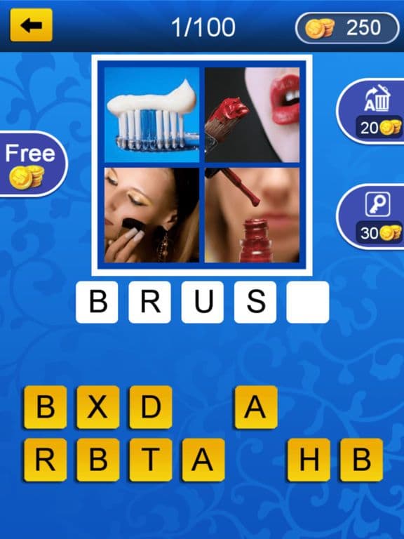 Four Picture One Word Puzzle screenshot 3