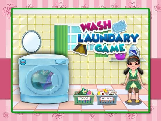 Wash Laundry Game