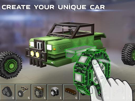 Blocky Cars - Online Shooting Game screenshot 4