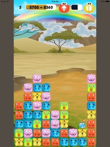 Animal world Pops Free-A puzzle game screenshot 4