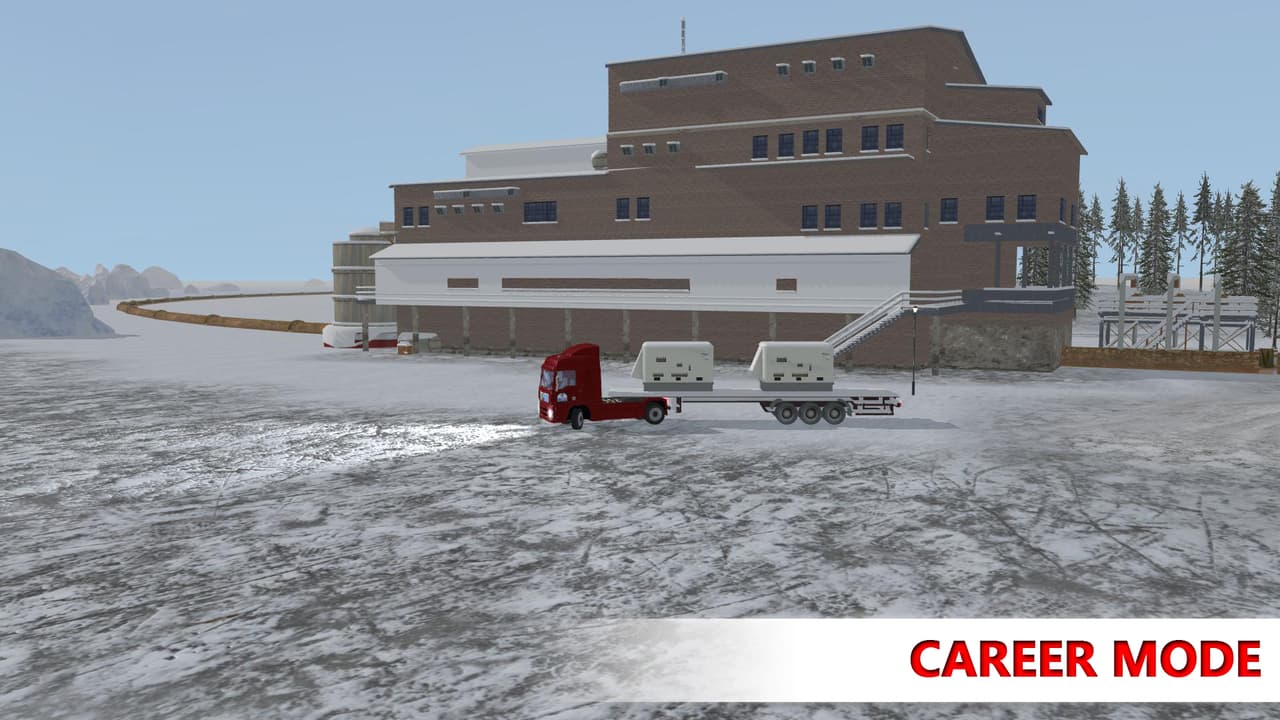 Arctic Trucker Simulator screenshot 2