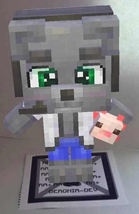 Bobicraft en realidad aumentada