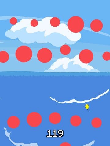 The Yellow Balloon - New Impossible Free Game for iPhone 6 Plus: iOS 8 Apps Edition screenshot 2