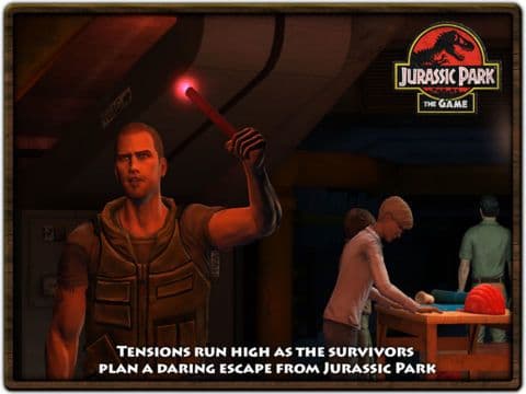 Jurassic Park: The Game 4 HD screenshot 2