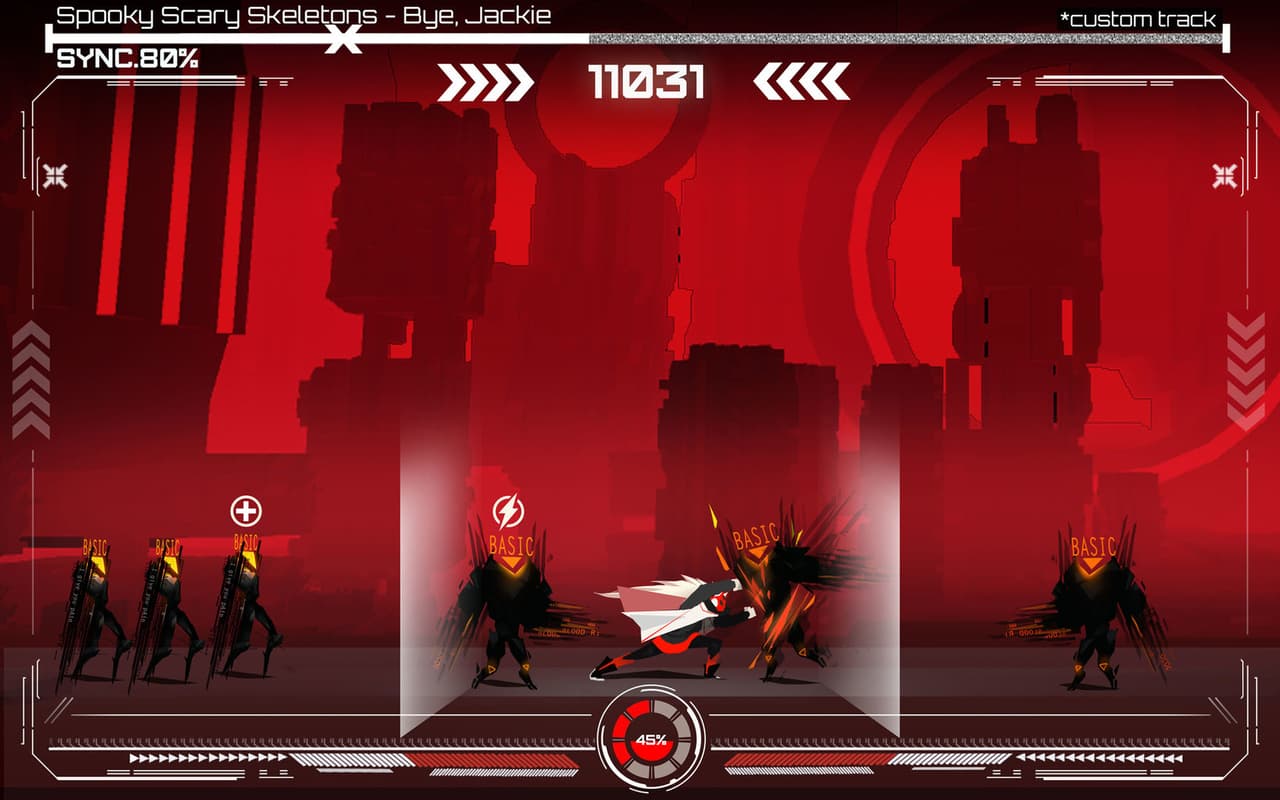 TERRORhythm TRRT - music powered beat em up screenshot 3