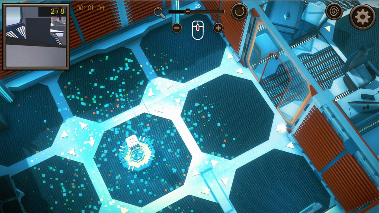 Hidden Space Station Top-Down 3D screenshot 3