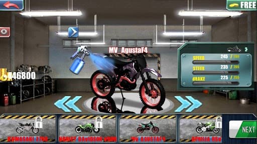 Motorcycle Traffic 3D screenshot 3